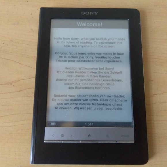 Sony Tablets & Accessories Sony Reader Digital Ereader Prs60 Poshmark